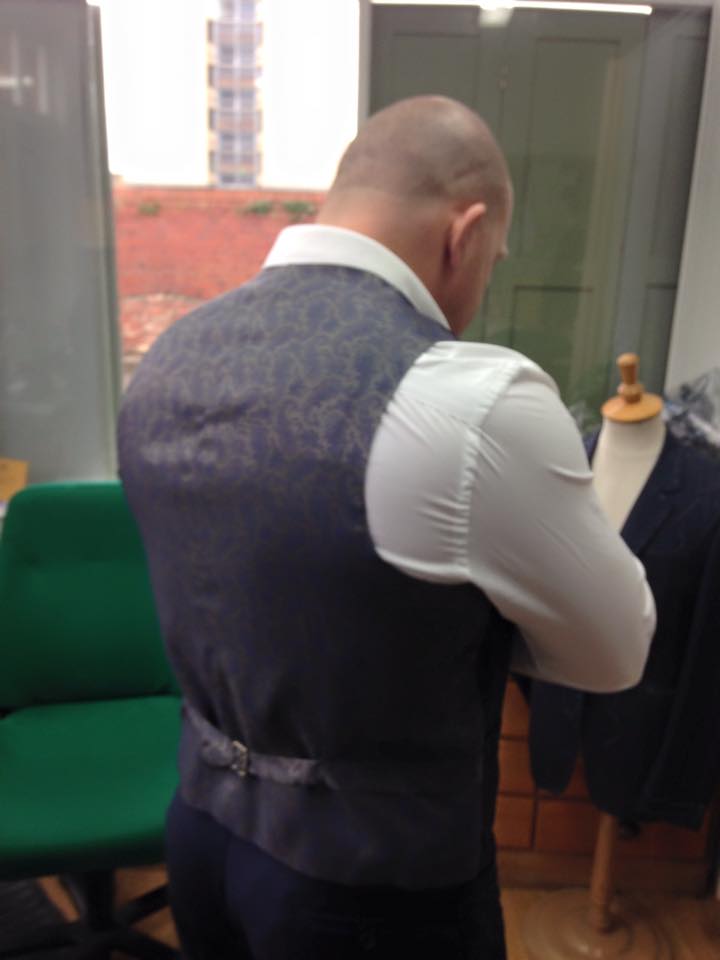 steve waistcoat lining